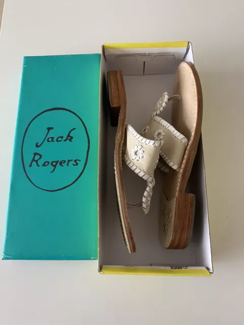 Jack Rogers Women’s Sandals Bone/White 8.5