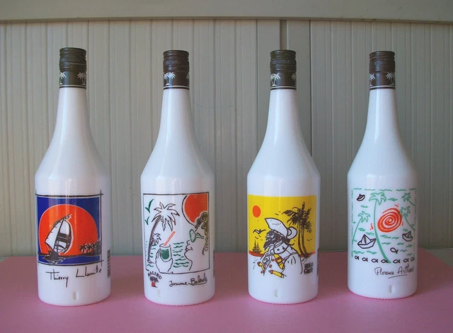 Lot 36 Mignonettes Alcool Mini Bouteilles Malibu Ouzo Chivas