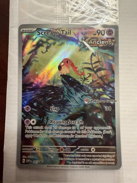 scream tail pokemon card price ex 197/167 Twilight Masquerade Full Art Pokemon Secret Rare : Toys & Games Card Number / Rarity POKEMON SCREAM TAIL (Pokemon Center)