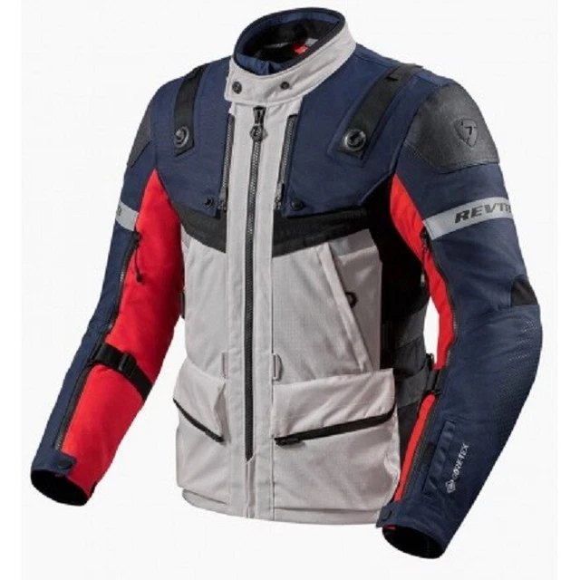 Veste Salewa Vintage Goretex - Doublure Amovible - Violet Et Bleu - Taille L Homme - Occasion