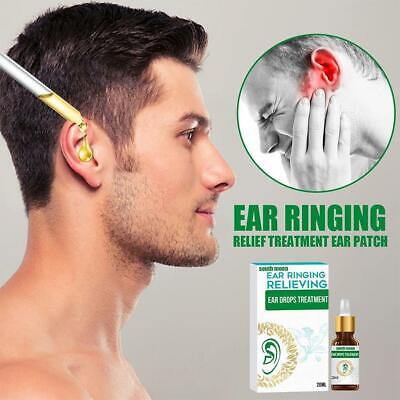 Gotas para los oídos de tinnitus de 20 ml para síntomas de tinnitus dificultad auditiva salud del oído
