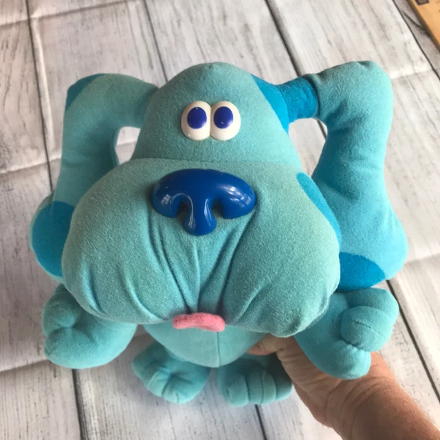 PELUCHE FARCIE BLUES Clues "Sing Along Blue" Tyco 1997 chant/écorce 12 ...