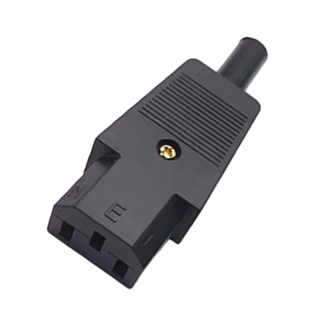 PACK OF 5PCS IEC Power Sockets Connectors C14 Male/C13 Female Inline ...