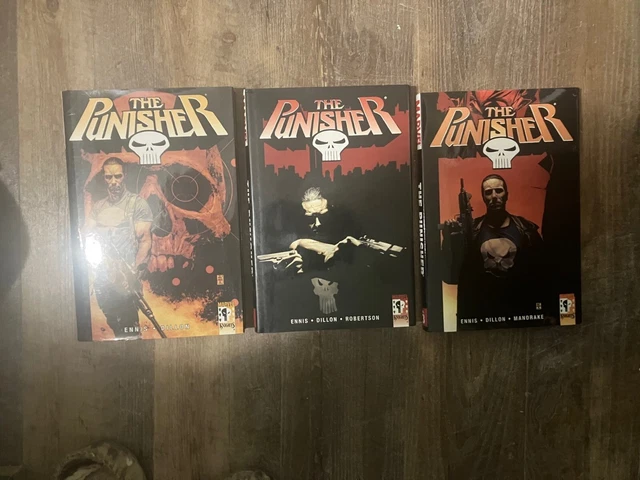 Punisher Marvel Knights Vol 1-3 HBDJs Ennis 