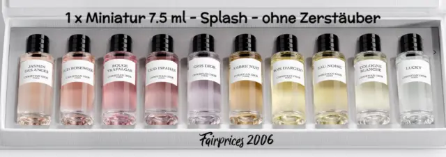 DIOR Maison  7.5  ml Eau de Parfum Miniatur zur Auswahl  NEU 🎁 【AMBRE, ISPAHAN】 2