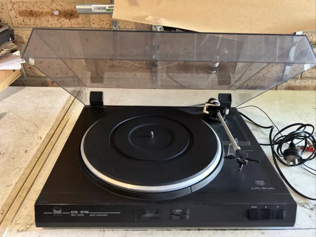 Dual CS 515 turntable With New Band