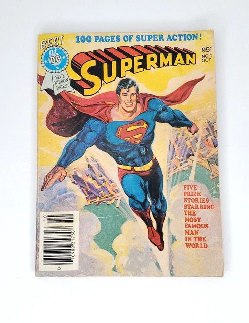 The Best Of Dc Blue Ribbon Digest #1 Superman 1979