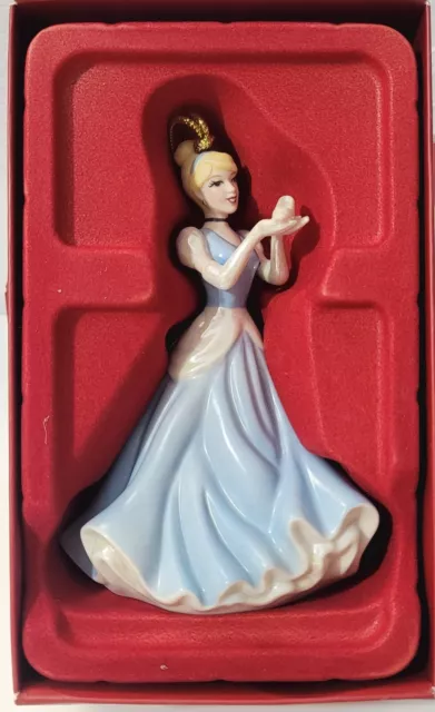 Lenox Cinderella Glass Slipper Ornament Disney Christmas Collection