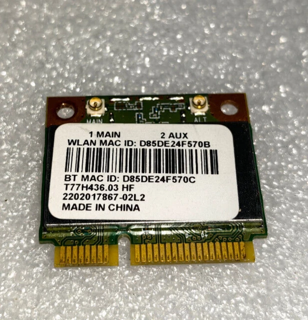 Carte WiFi Atheros QCWB335 Pour Acer ES1 512 - Occasion En Bon état