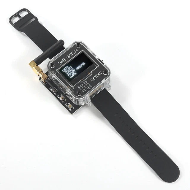 RELOJ DSTIKE V4 D&B deautador WiFi y reloj USB malo ESP8266 programable ...