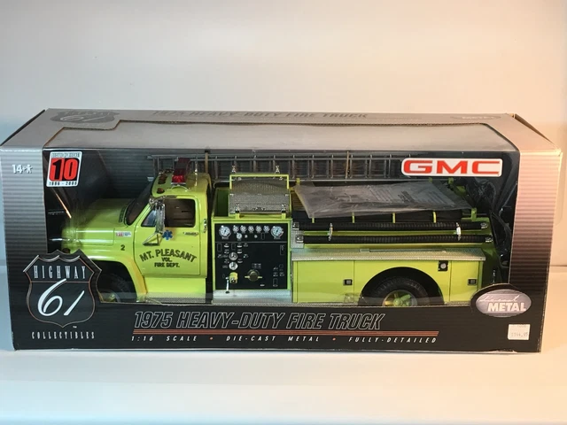 1:16 HIGHWAY 61 1975 GMC Heavy Duty Fire Truck Mt. Pleasant