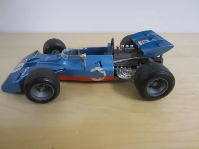 Schuco Tyrell Ford 1972 Formel 1 Rennauto Nr 356176 - bespielt mit Fehlteilen