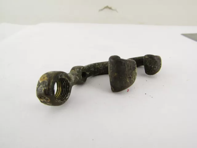 Antique Vintage Coat Hat Closet Cast Hook 2.5" 3