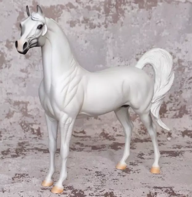 Peter Stone Model Horse  ❤️MOONSHADOW❤️ NEW MOLD Light Grey Arab - Now RETIRED