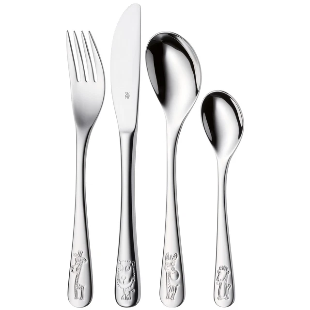 WMF Safari Kinderbesteck-Set 4-teilig