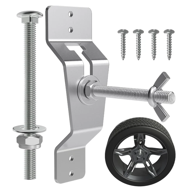 Wall Mount Spare Tire Carrier for Trailer,Spare Enclosed Trailer,Wheel...