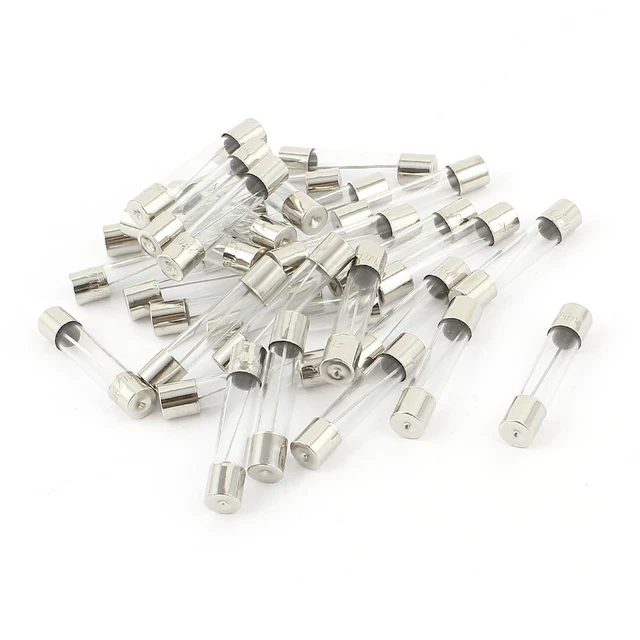 30Pcs 6X30mm Fusion Rapide Bas Puissance Coupure Fusible Tube Verre 13A 250V