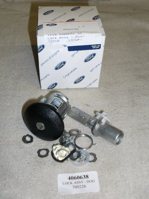GENUINE FORD Transit Door Lock Cylinder Kit RH Front 2000-2006 4060638 ...