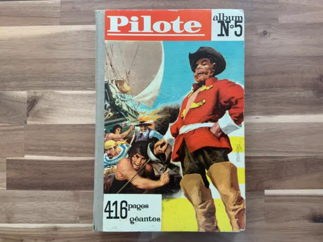 Reliure éditeur Pilote n°5 du n°53 à 65. 1960/1961