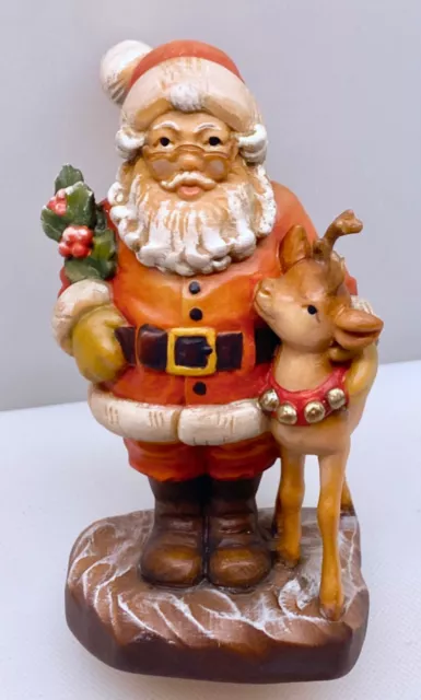 Christmas ~ Vtg Anri Italy 4" St Nick Santa Claus Ltd Edition #359/750 Sarah Kay