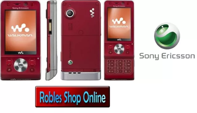 Sony Ericsson W910i Walkman Hearty Red (Ohne Simlock) 3G 4Band Radio Neuwertig