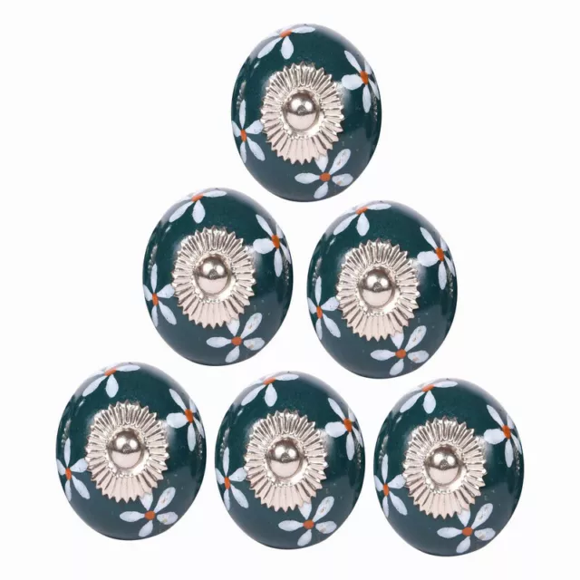 1.Ceramic Tiroir Armoire Boutons Placard Poignées de Porte Meuble Hardware