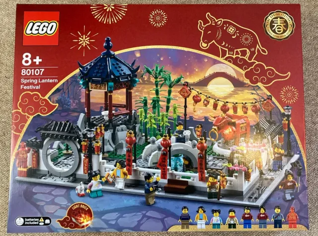 LEGO Chinese Lunar New Year Spring Lantern Festival 80107 - Retired Unopened