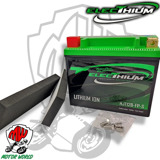 BATTERIA LITIO ELECTHIUM HJT12BFPS LEGGERA DUCATI Hypermotard EVO