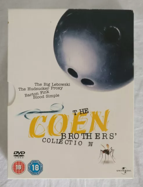 The Coen Brothers Collection (DVD, 2004) Very Good. 5050582284133