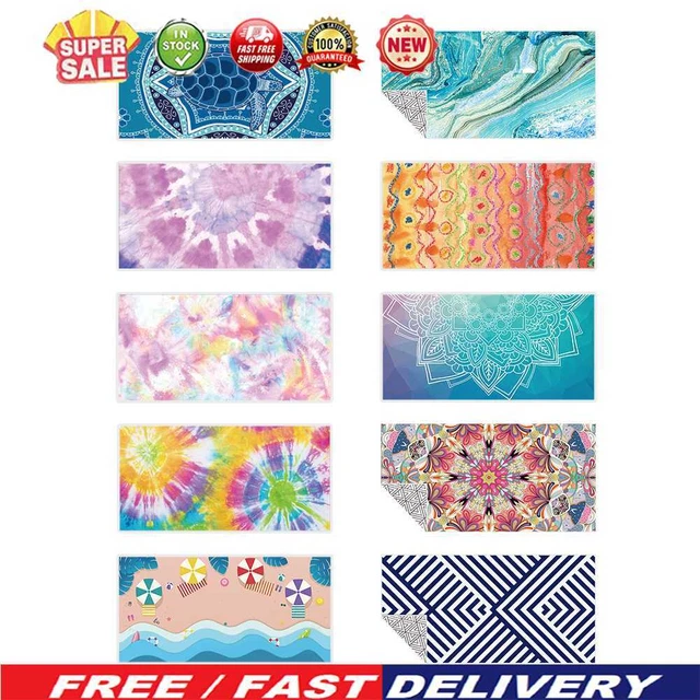 Microfiber Towels Travel Sport Quick Drying Absorbent Lightweight Beach Towel