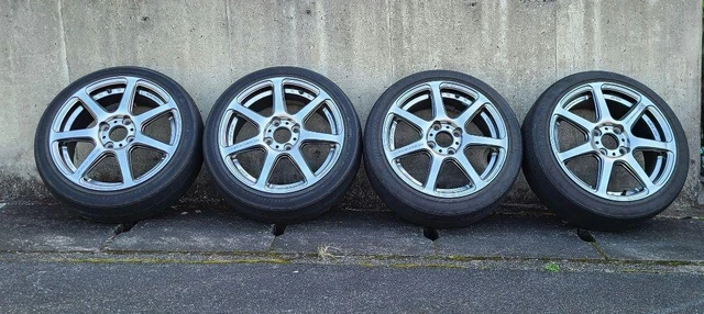 JDM WORK work T7R Aluminum Wheel Wheel Set of 4 15 inch No Tires