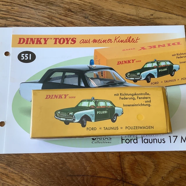 DINKY TOYS France Réf. 559 Ford Taunus 17 M Très Bon État