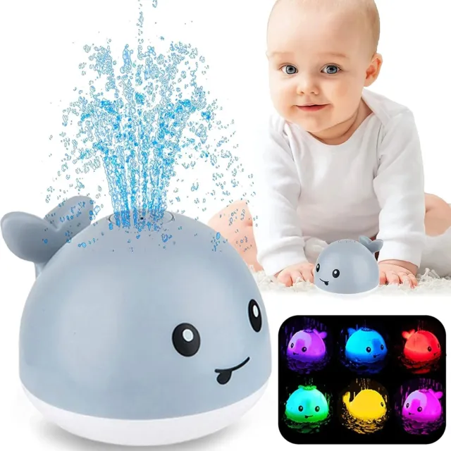 Badewannenspielzeug Baby Badespielzeug Wasserspielzeug,LED Badewanne Spielzeug