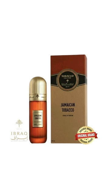 jamaican tobacco Alghabra Parfums Perfect for evenings and cooler weather IBRAHEEM AL.QURASHI JAMAICAN TOBACCO EDP