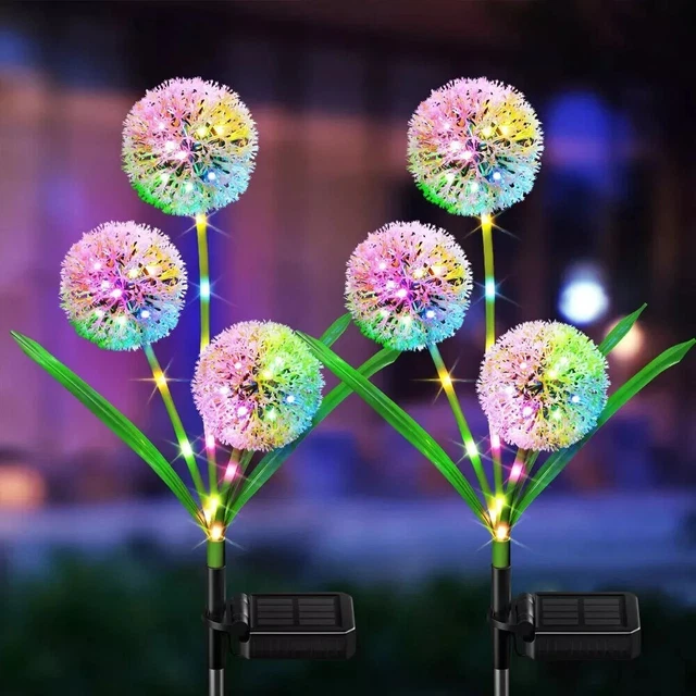 2 Lampes Solaires Décoratives En Forme D'oiseaux - Résine - Pour Jardin, Terrasse, Allée - Éclairage Automatique - 2