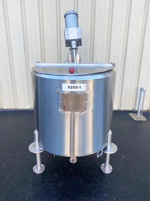 Cherry Burrell 85 Gallon Stainless Steel Jacketed Processor Mixing Tank