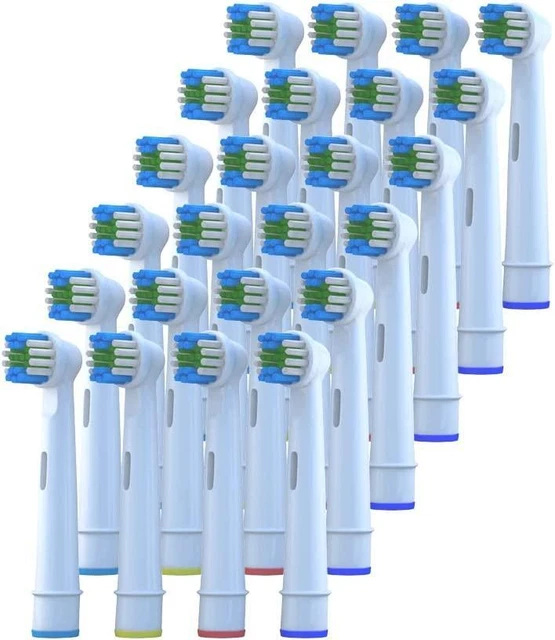 24 Cabezas de Cepillo Piezas Adicionales Compatible para Oral B Dientes Repuesto