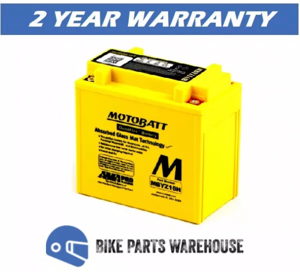 Piaggio MP3 300 LT SPORT 2011-2015 Premium Motobatt AGM Battery