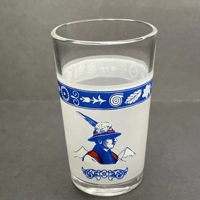 Vintage Vodka Goral 3oz Shot Glass 3 oz Rare Shooter Slovak Slovakian Cup