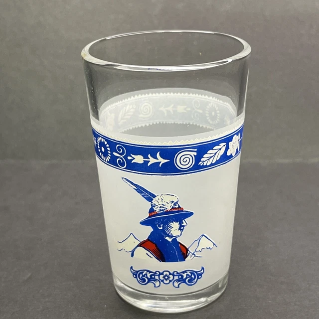 Vintage Vodka Goral 3oz Shot Glass 3 oz Rare Shooter Slovak Slovakian Cup