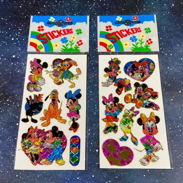 Scrapbooking Stickers Disney Mickey Mouse Friends Minnie Donald