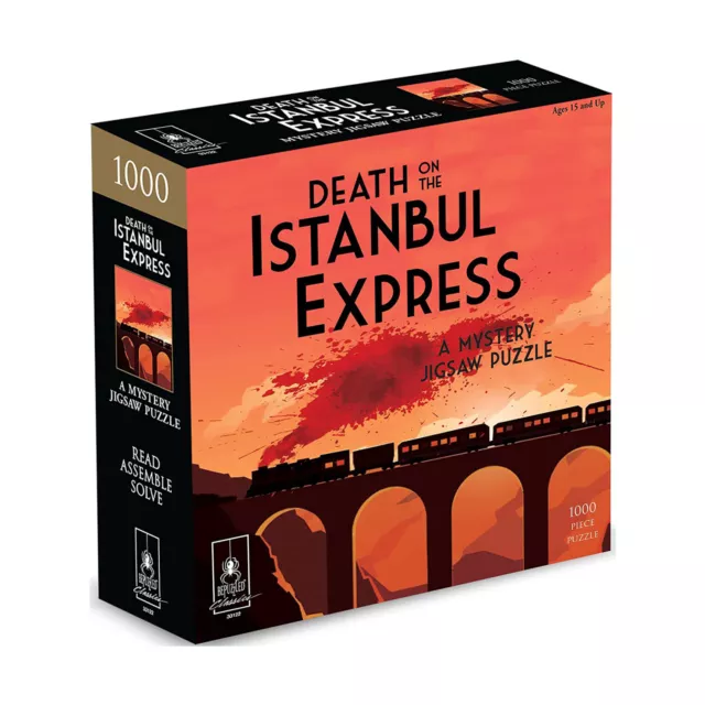 Bepuzzled Puzzle  Death on the Istanbul Express - A Mystery Jigsaw Puzzle  New