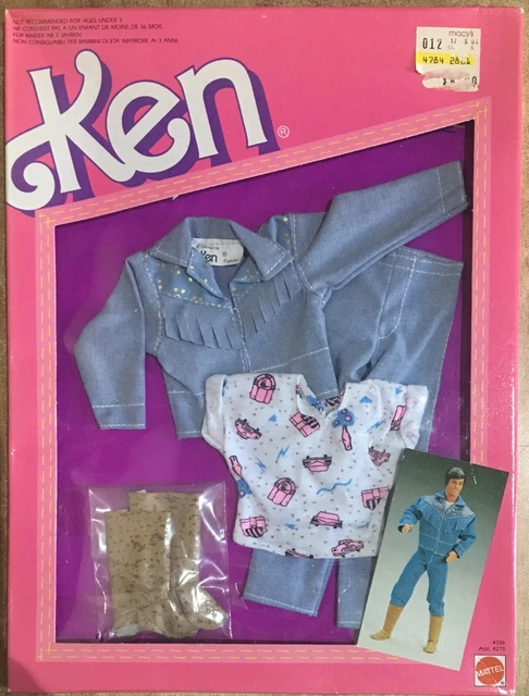 Mattel ken clothes outlet
