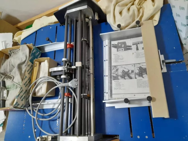 Nutmaschine Perforiermaschine Rill Maschine Buchbinderei Druckerei binden 3
