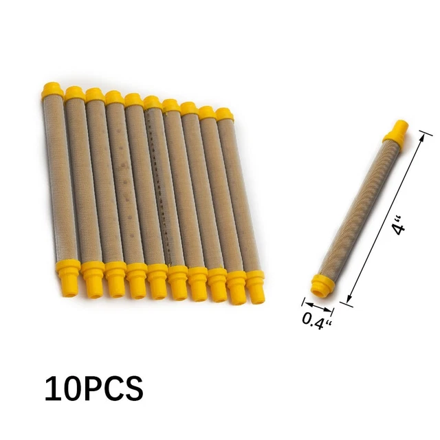 Engrener Privé D'Air Spritzwerkzeug Filtre Jaune Einsatztyp 10 10 Pièce 100