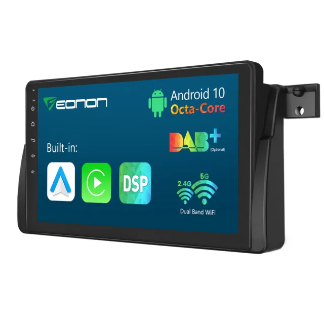 ANDROID 10 8CORE 9 Car Stereo GPS Sat Nav 1280*720 HD Video for