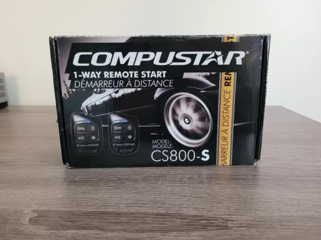 Compustar Cs800-s 1-way Remote Start With 2 4-button Remotes