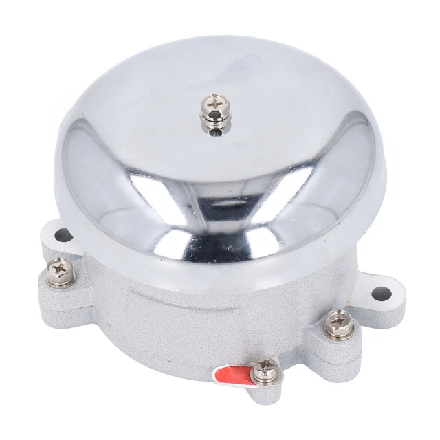 FIRE ALARM BELL Aluminum Alloy Explosion Proof Clear Loud Sound Ringing ...