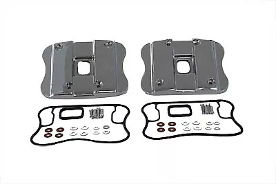 Chrome Top Rocker Box Cover fits Harley Davidson