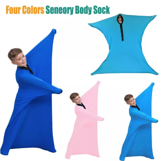 Sensory Body Sock for Boys Girls Full Body Wrap with Autism to Relieve Stress